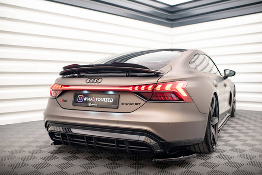 Maxton Design Spoiler Cap - Audi e-Tron GT Mk1