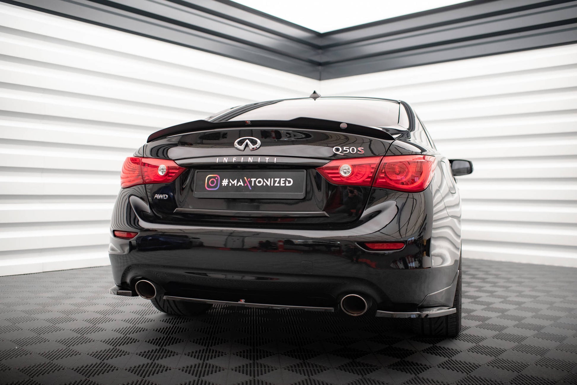 Maxton Design Spoiler Cap - Infiniti Q50 Mk1 - img 2