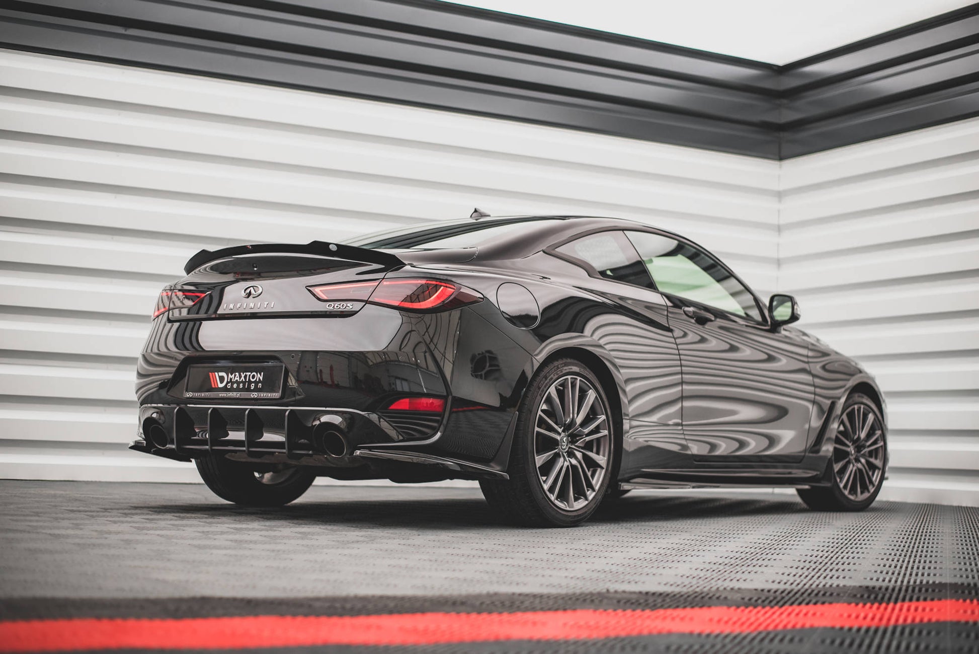 Maxton Design Spoiler Cap - Infiniti Q60 Mk2