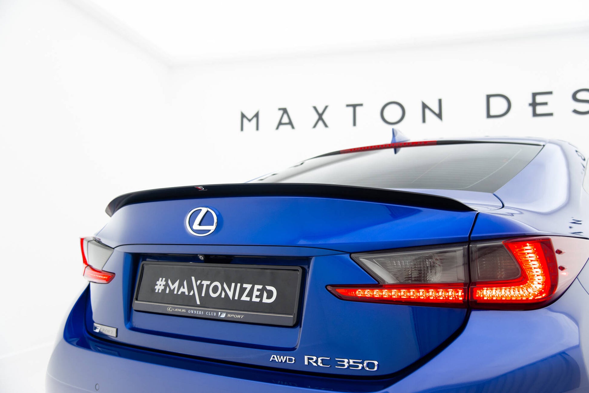 Maxton Design Spoiler Cap - Lexus RC