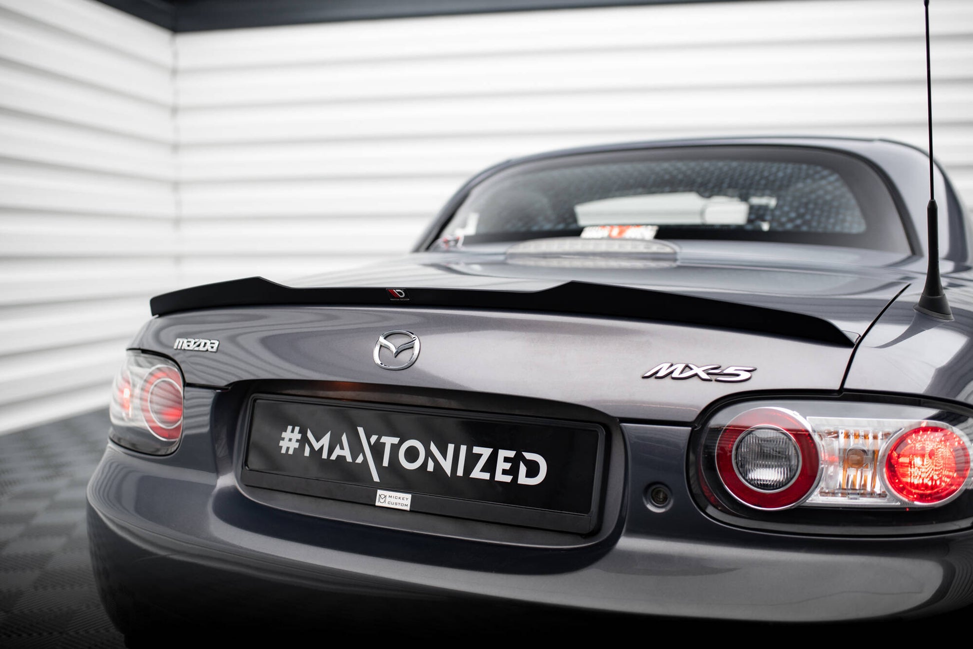 Maxton Design Spoiler Cap - Mazda MX-5 Mk3 NC