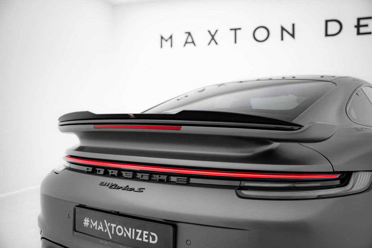 Maxton Design Spoiler Cap - Porsche 911 Turbo S Sport Package