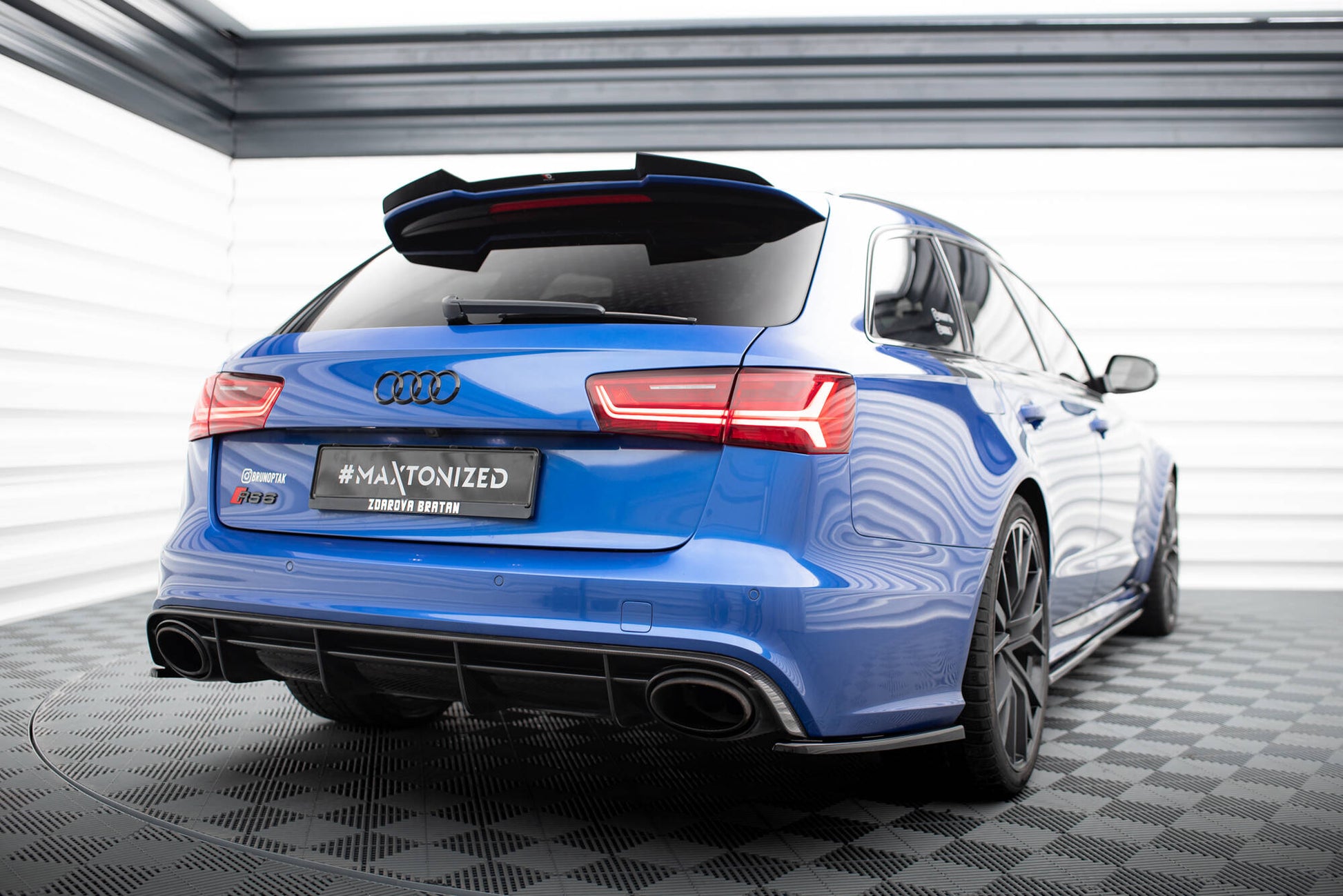 Maxton Design Spoiler Cap V.2 - Audi A6 C7 FL - img 3
