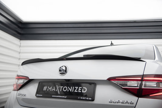 Maxton Design Spoiler Cap V.2 - Skoda Superb Mk3 FL