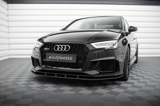Maxton Design Street Pro Splitter Anteriore - Audi A3 8V FL