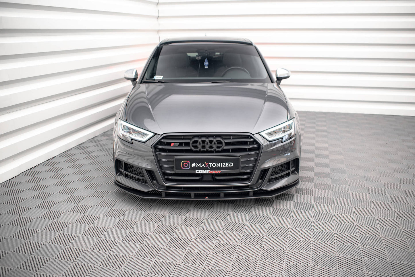 Maxton Design Street Pro Splitter Anteriore - Audi A3 8V FL - img 2