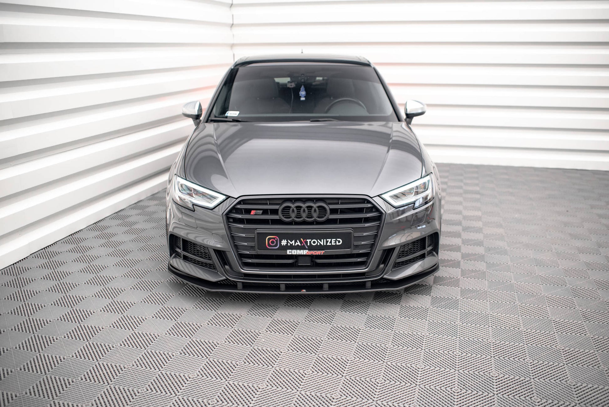 Maxton Design Street Pro Splitter Anteriore - Audi A3 8V FL - img 2