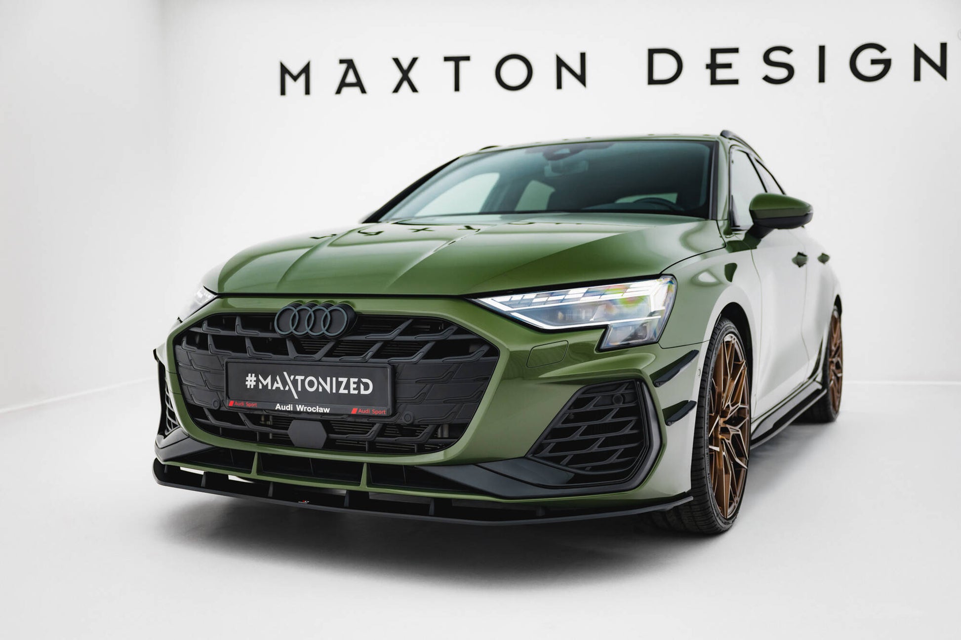 Maxton Design Street Pro Splitter Anteriore - Audi A3 Sportback