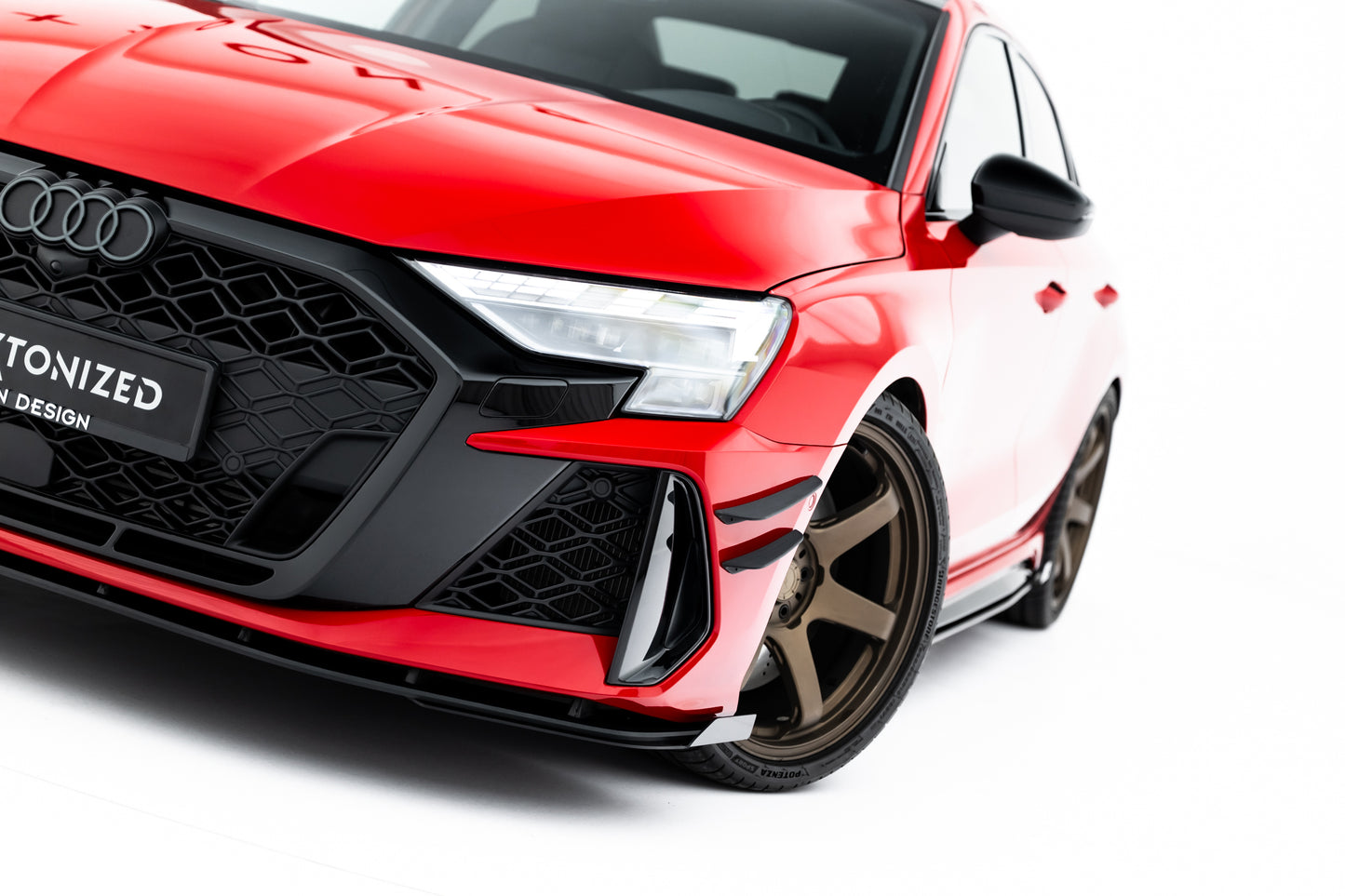 Maxton Design Street Pro Splitter Anteriore - Audi A3 8Y - img 4