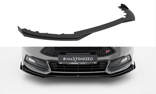 Maxton Design Street Pro Splitter Anteriore - Ford Focus ST Mk3 Facelift