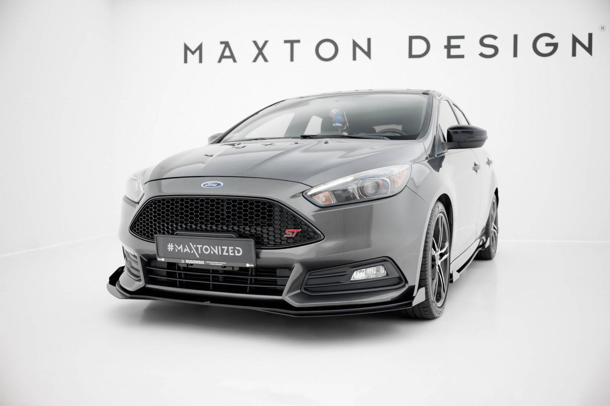 Maxton Design Street Pro Splitter Anteriore - Ford Focus ST Mk3 Facelift - img 3