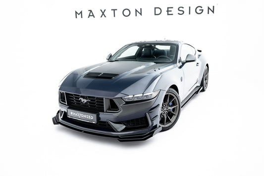 Maxton Design Street Pro Splitter Anteriore - Ford Mustang Dark Horse