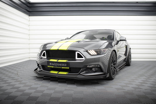 Maxton Design Street Pro Splitter Anteriore - Ford Mustang Mk6