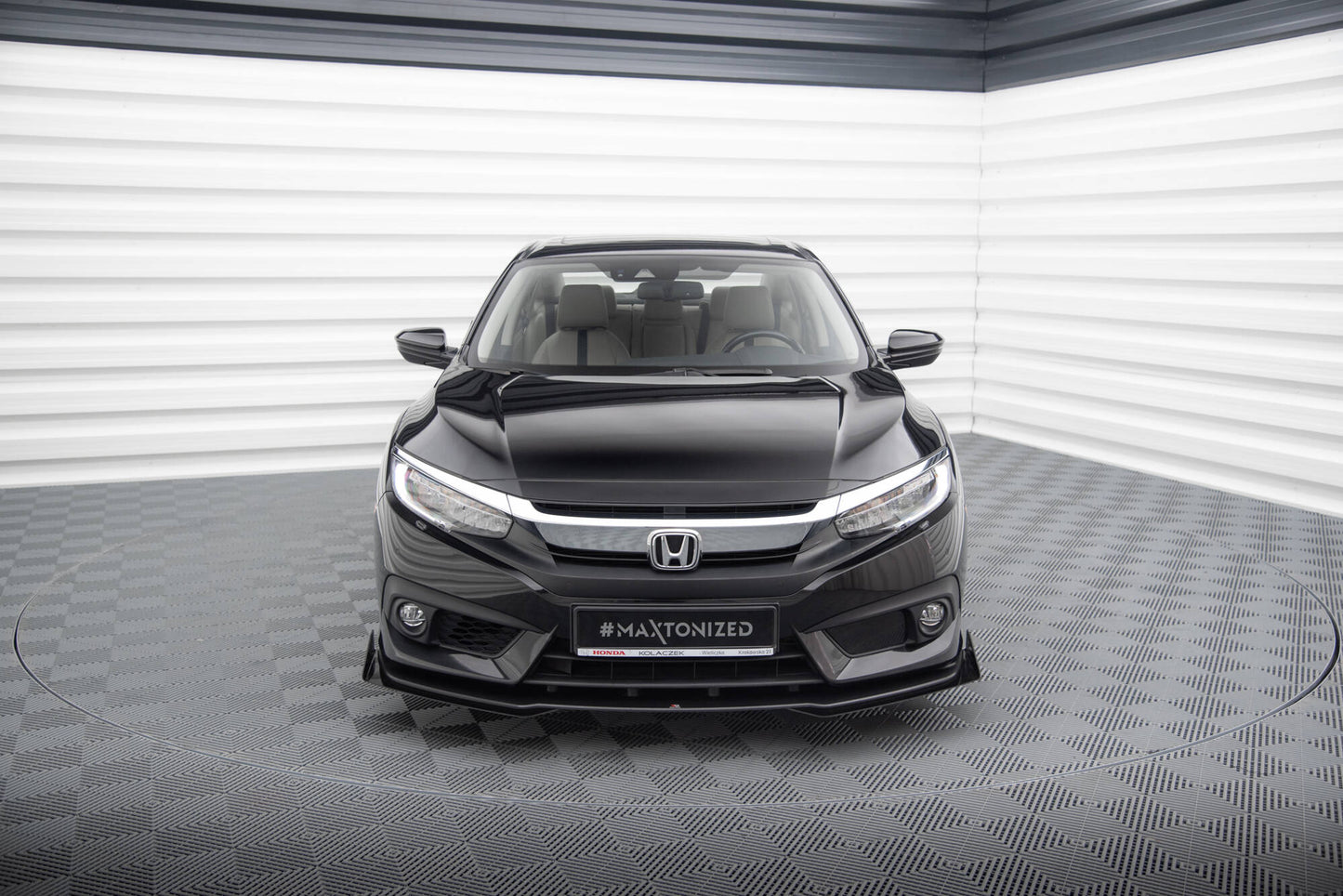Maxton Design Street Pro Splitter Anteriore - Honda Civic Mk10 - img 2