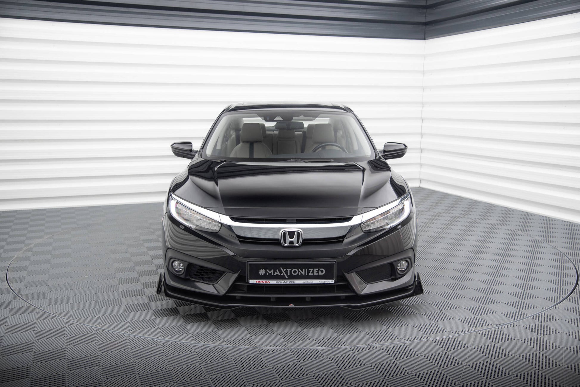 Maxton Design Street Pro Splitter Anteriore - Honda Civic Mk10 - img 2