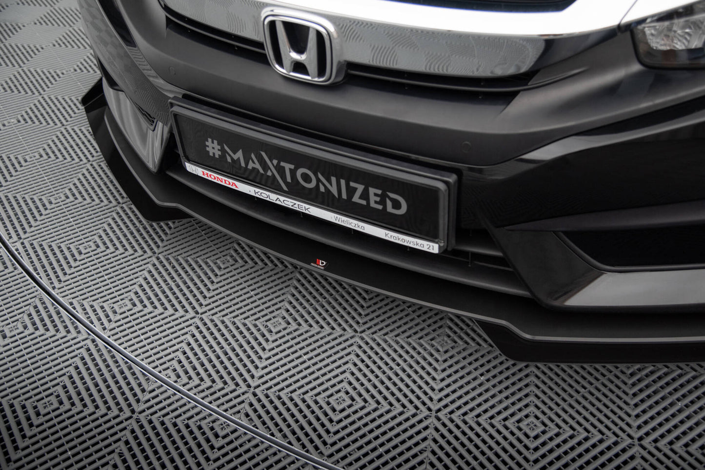 Maxton Design Street Pro Splitter Anteriore - Honda Civic Mk10 - img 3