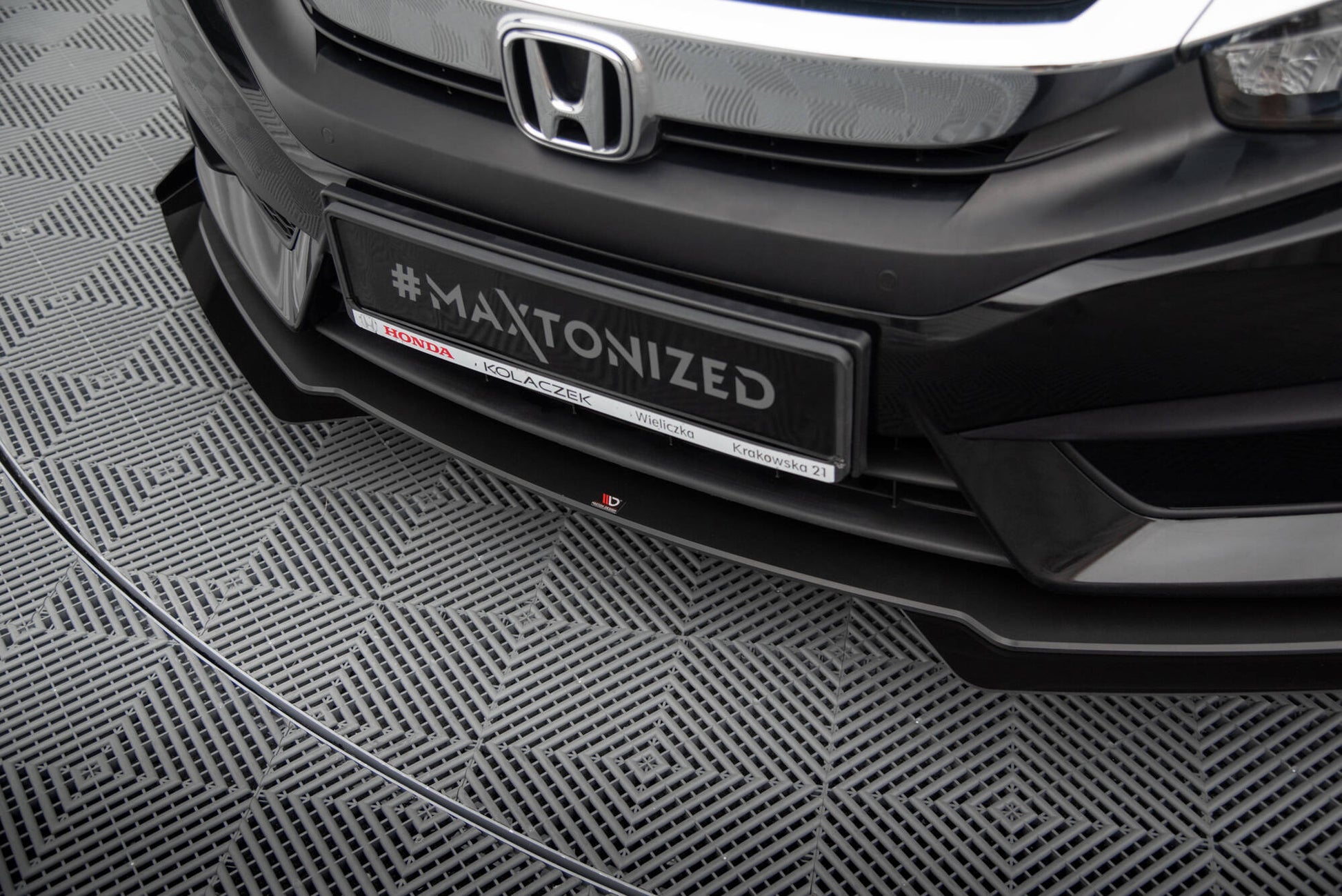 Maxton Design Street Pro Splitter Anteriore - Honda Civic Mk10 - img 3