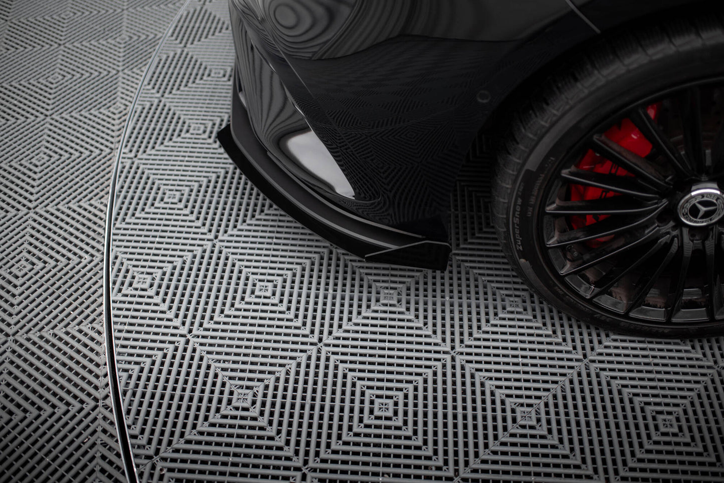 Maxton Design Street Pro Splitter Anteriore - Mercedes A Klasa A35 - img 3