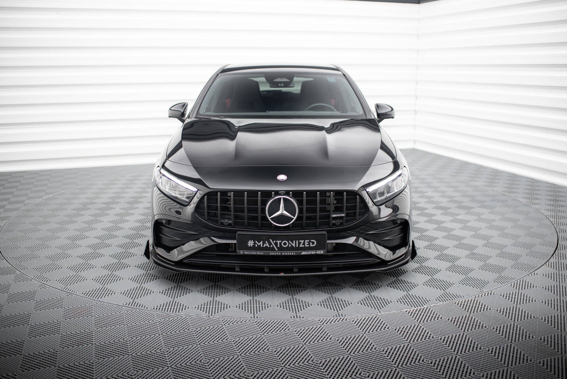 Maxton Design Street Pro Splitter Anteriore - Mercedes A Klasa A35 - img 2