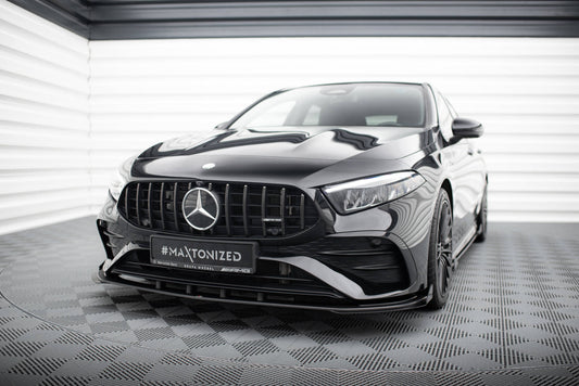 Maxton Design Street Pro Splitter Anteriore - Mercedes A Klasa A35