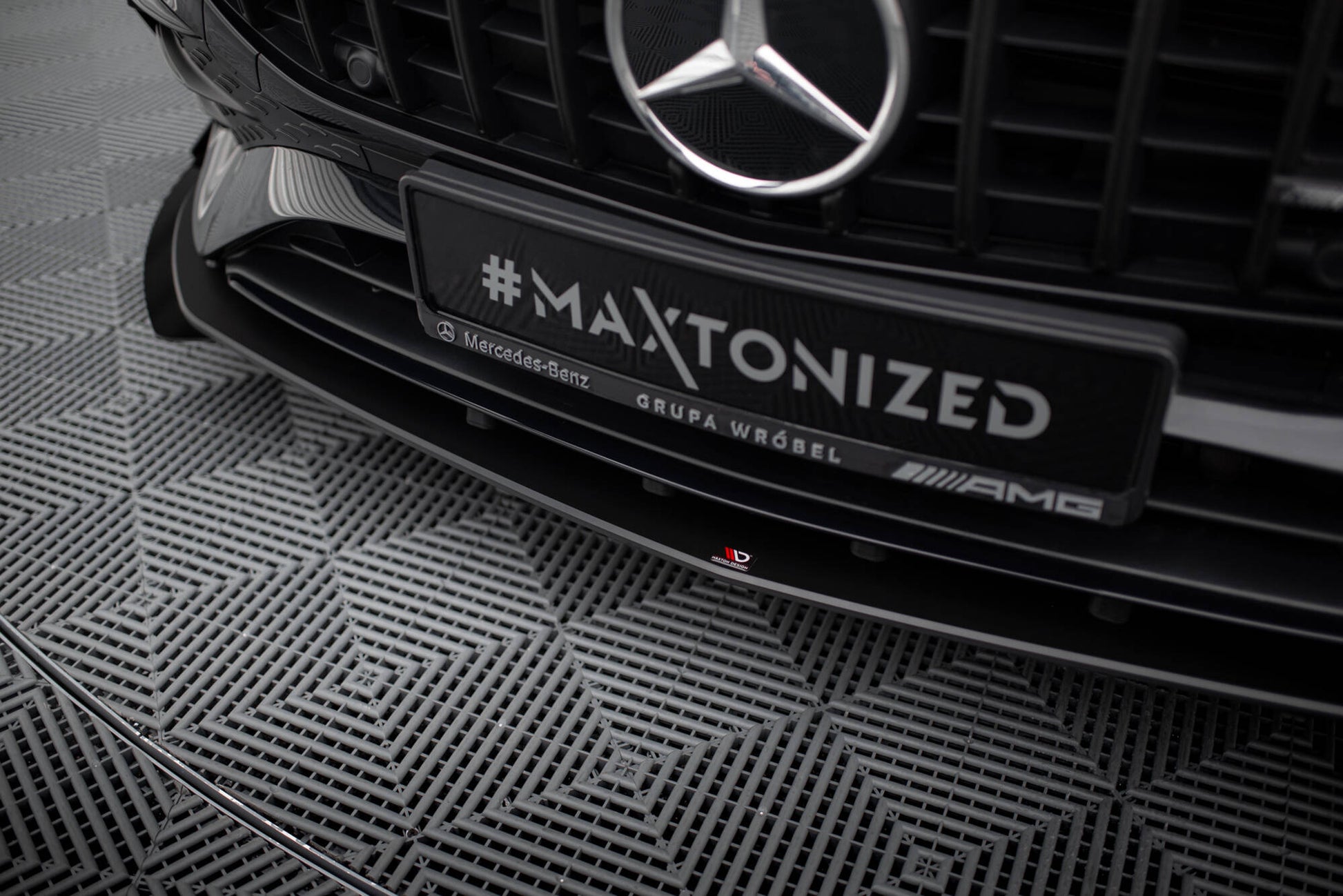 Maxton Design Street Pro Splitter Anteriore - Mercedes A Klasa A35 - img 4