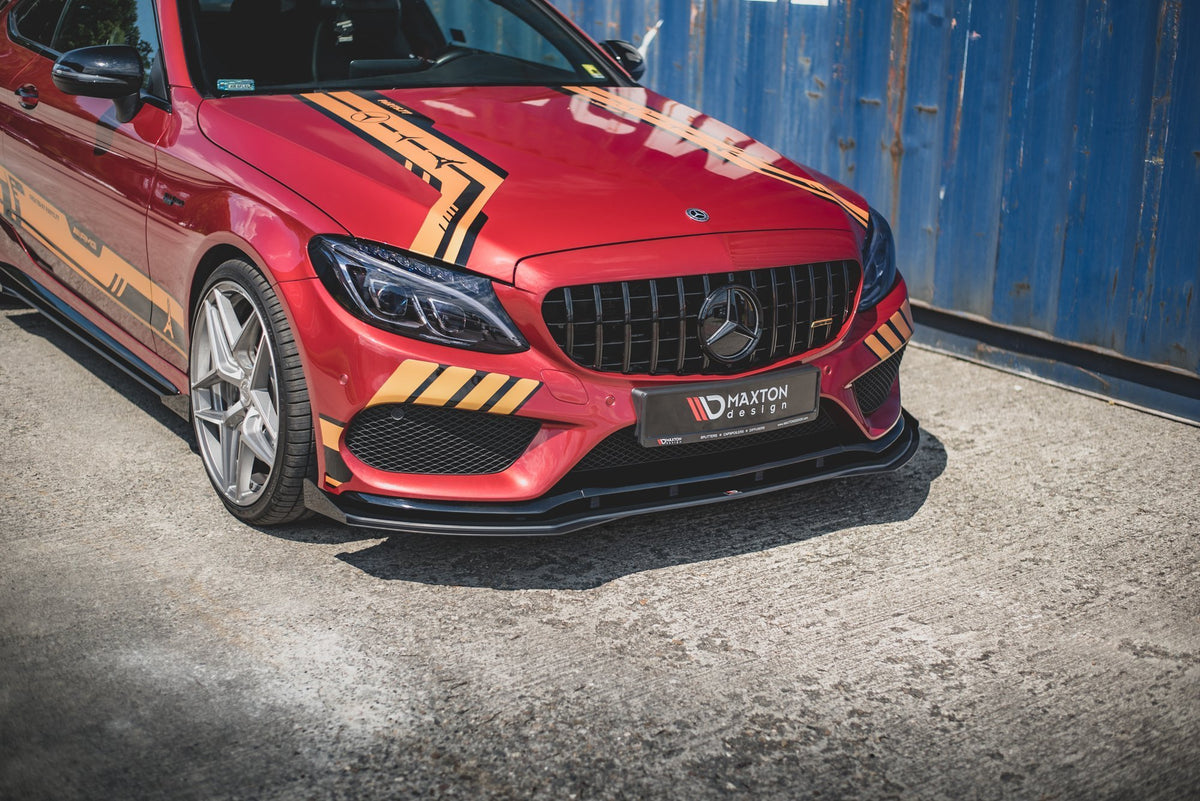 Maxton Design Street Pro Splitter Anteriore - Mercedes C Klasa C43 AMG Coupe