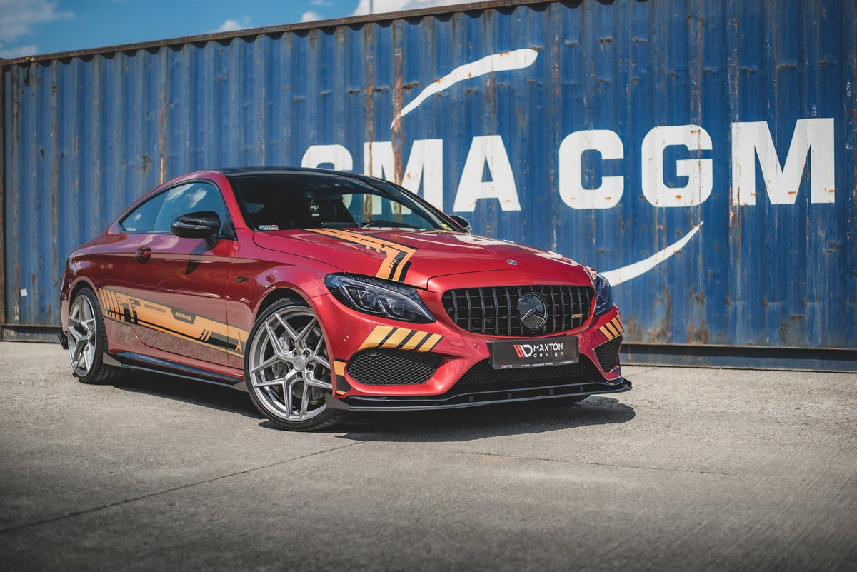 Maxton Design Street Pro Splitter Anteriore - Mercedes C Klasa C43 AMG Coupe - img 2
