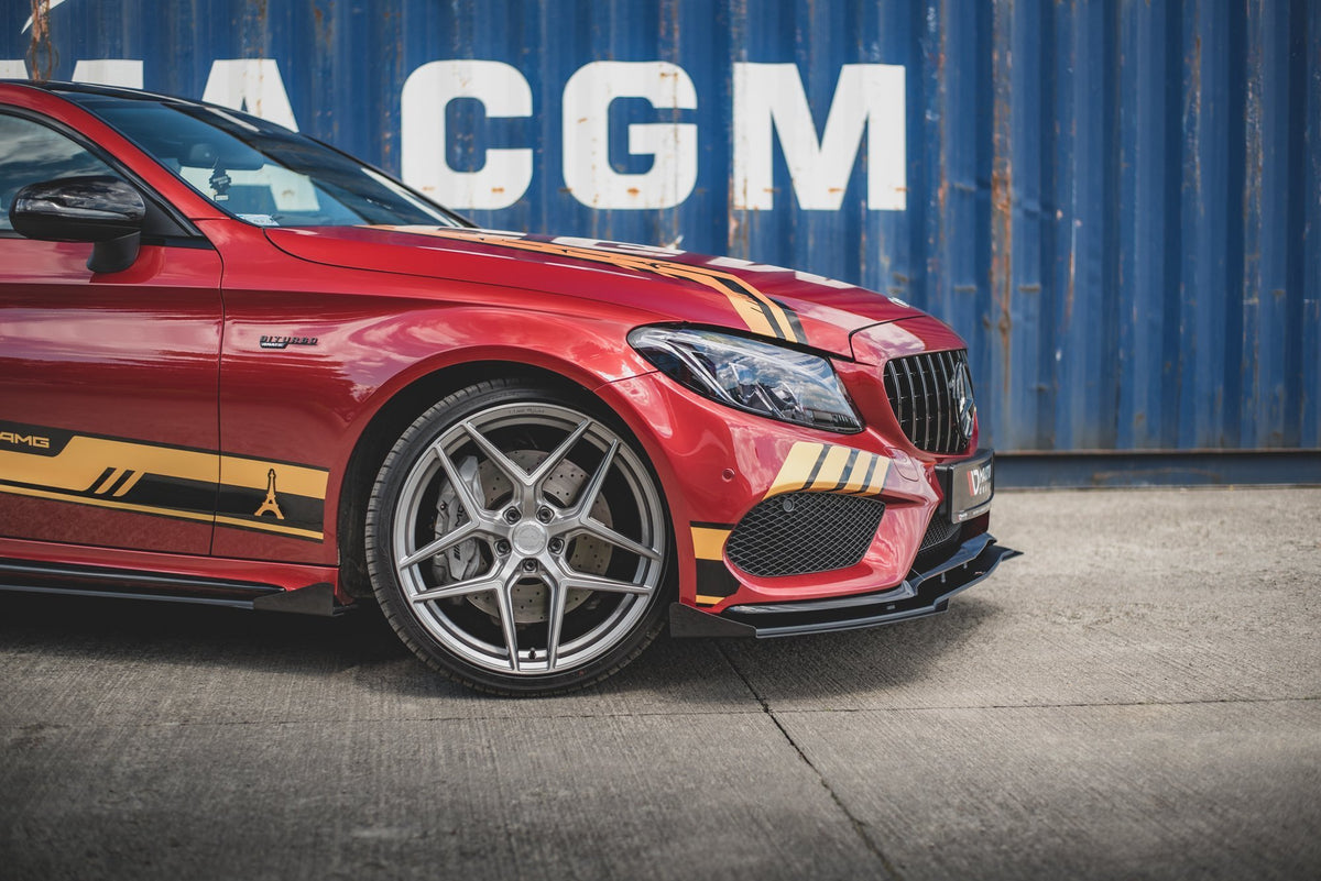 Maxton Design Street Pro Splitter Anteriore - Mercedes C Klasa C43 AMG Coupe - img 3