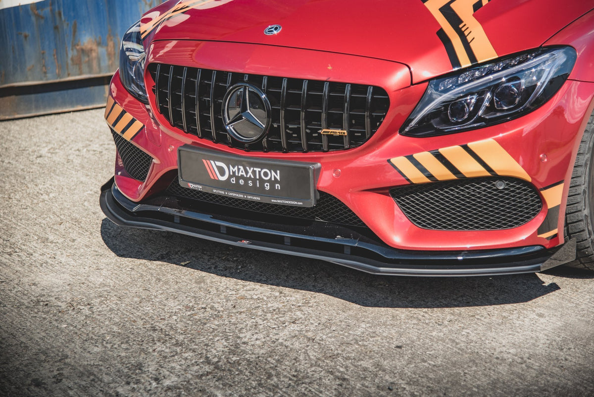 Maxton Design Street Pro Splitter Anteriore - Mercedes C Klasa C43 AMG Coupe - img 4
