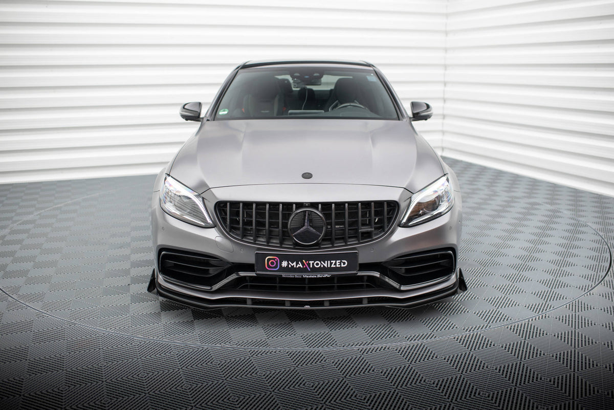 Maxton Design Street Pro Splitter Anteriore - Mercedes C Klasa Coupe - img 2