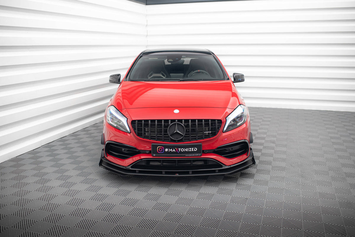 Maxton Design Street Pro Splitter Anteriore - Mercedes A Klasa AMG - img 2