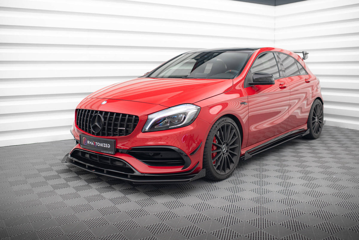 Maxton Design Street Pro Splitter Anteriore - Mercedes A Klasa AMG - img 5