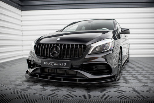 Maxton Design Street Pro Splitter Anteriore - Mercedes A Klasa AMG-Line