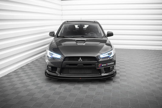 Maxton Design Street Pro Splitter Anteriore - Mitsubishi Lancer Evo Mk10