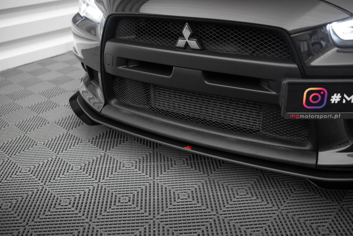 Maxton Design Street Pro Splitter Anteriore - Mitsubishi Lancer Evo Mk10 - img 2