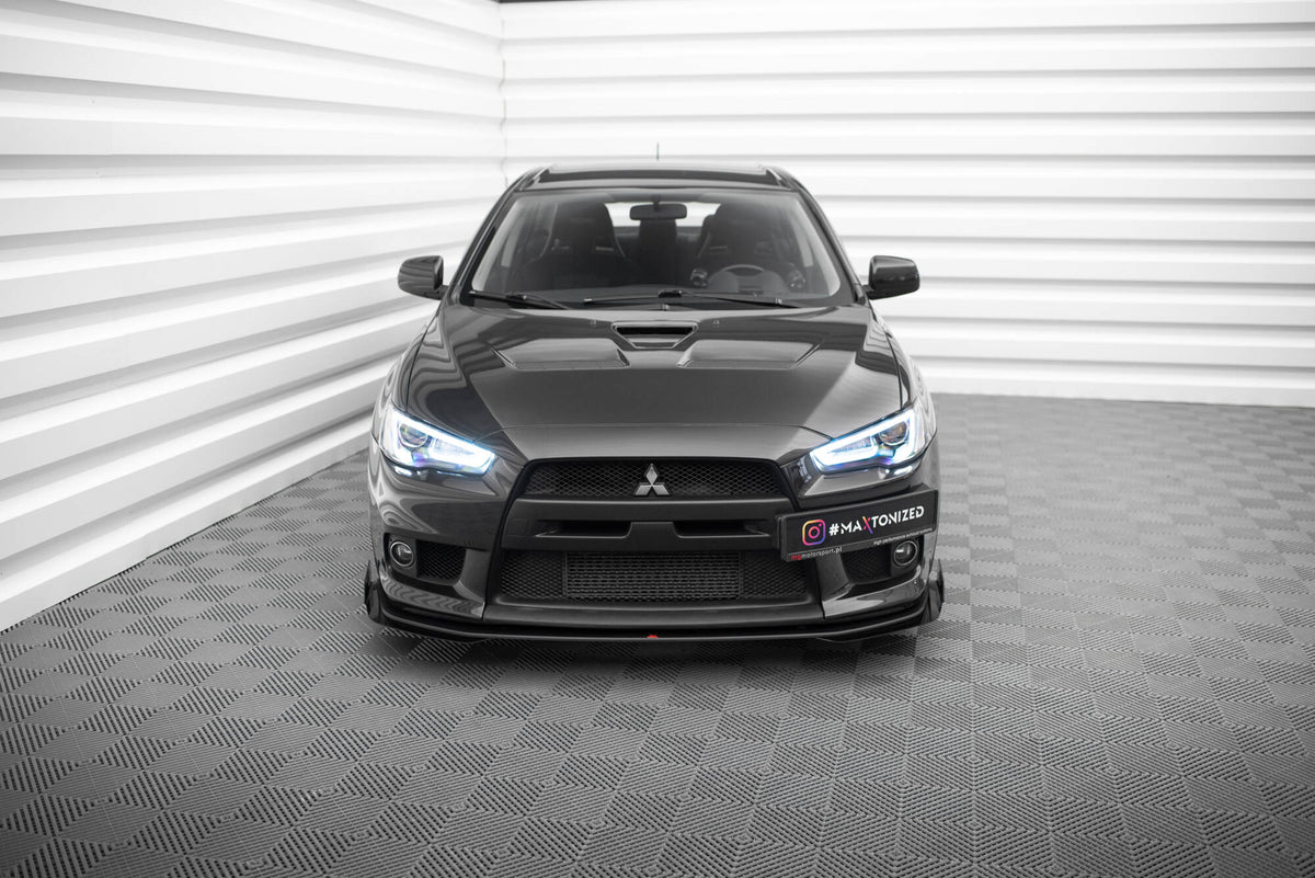 Maxton Design Street Pro Splitter Anteriore - Mitsubishi Lancer Evo Mk10
