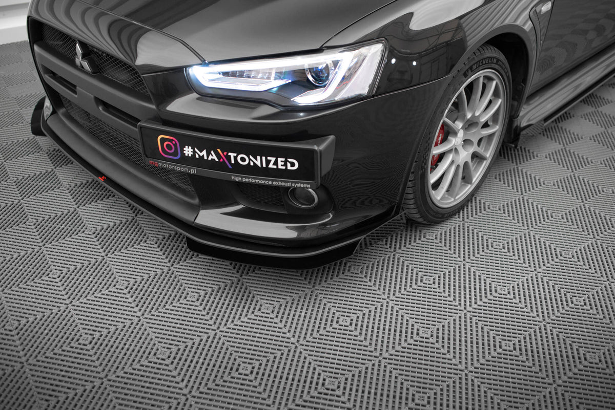 Maxton Design Street Pro Splitter Anteriore - Mitsubishi Lancer Evo Mk10 - img 3
