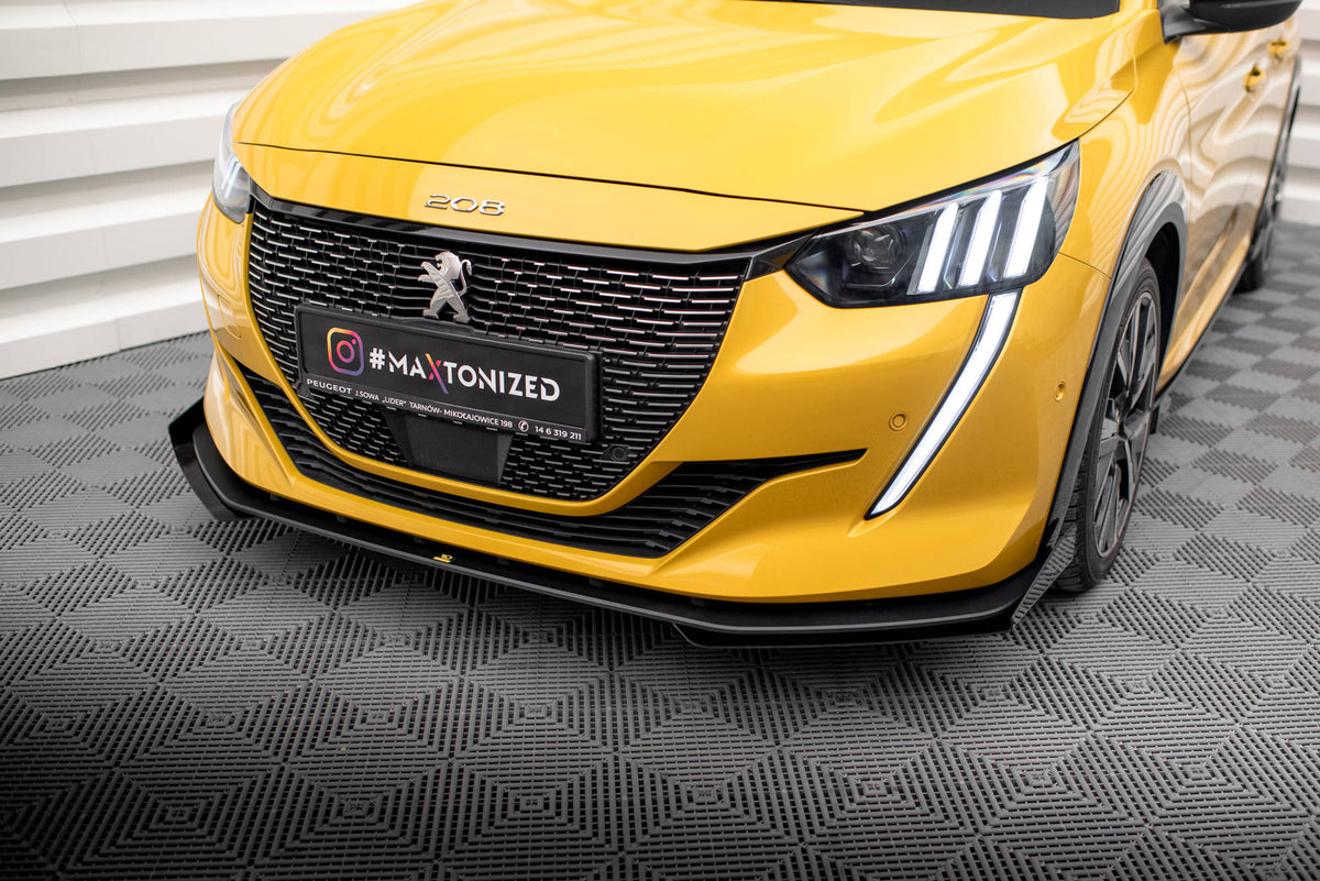 Maxton Design Street Pro Splitter Anteriore - Peugeot 208 Mk2 - img 3
