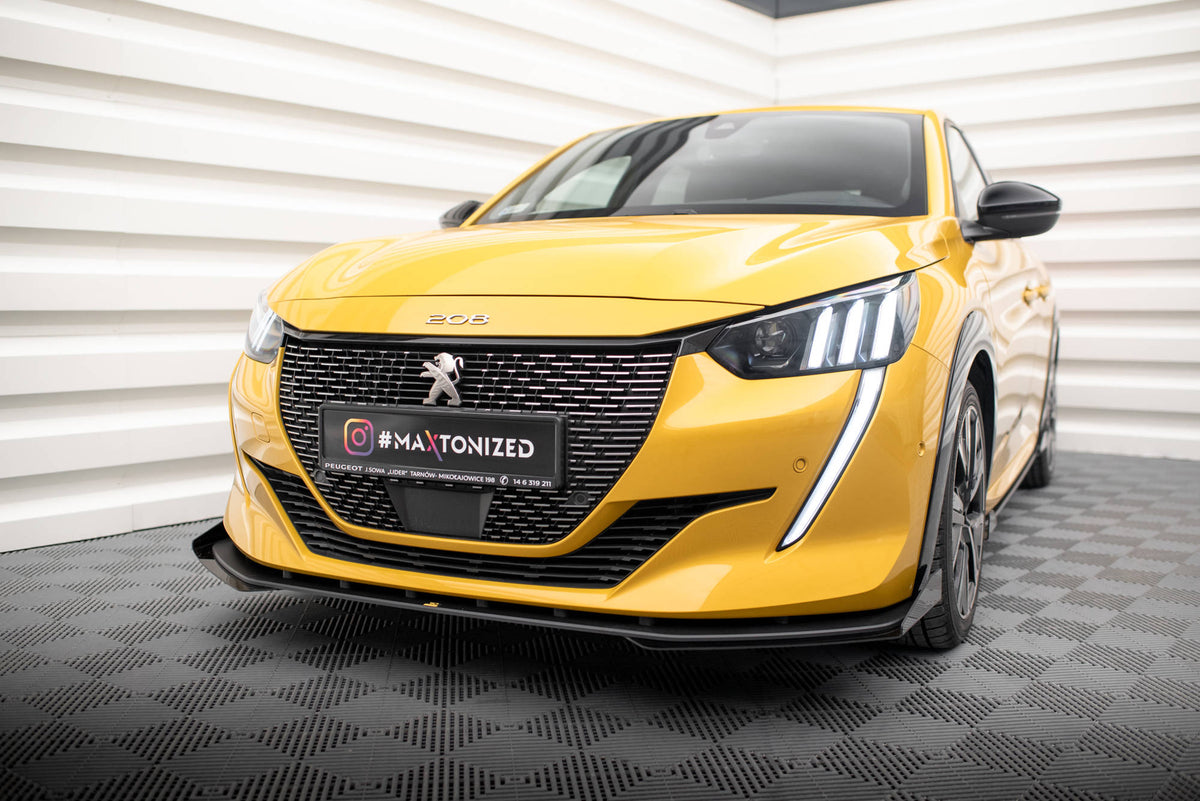Maxton Design Street Pro Splitter Anteriore - Peugeot 208 Mk2