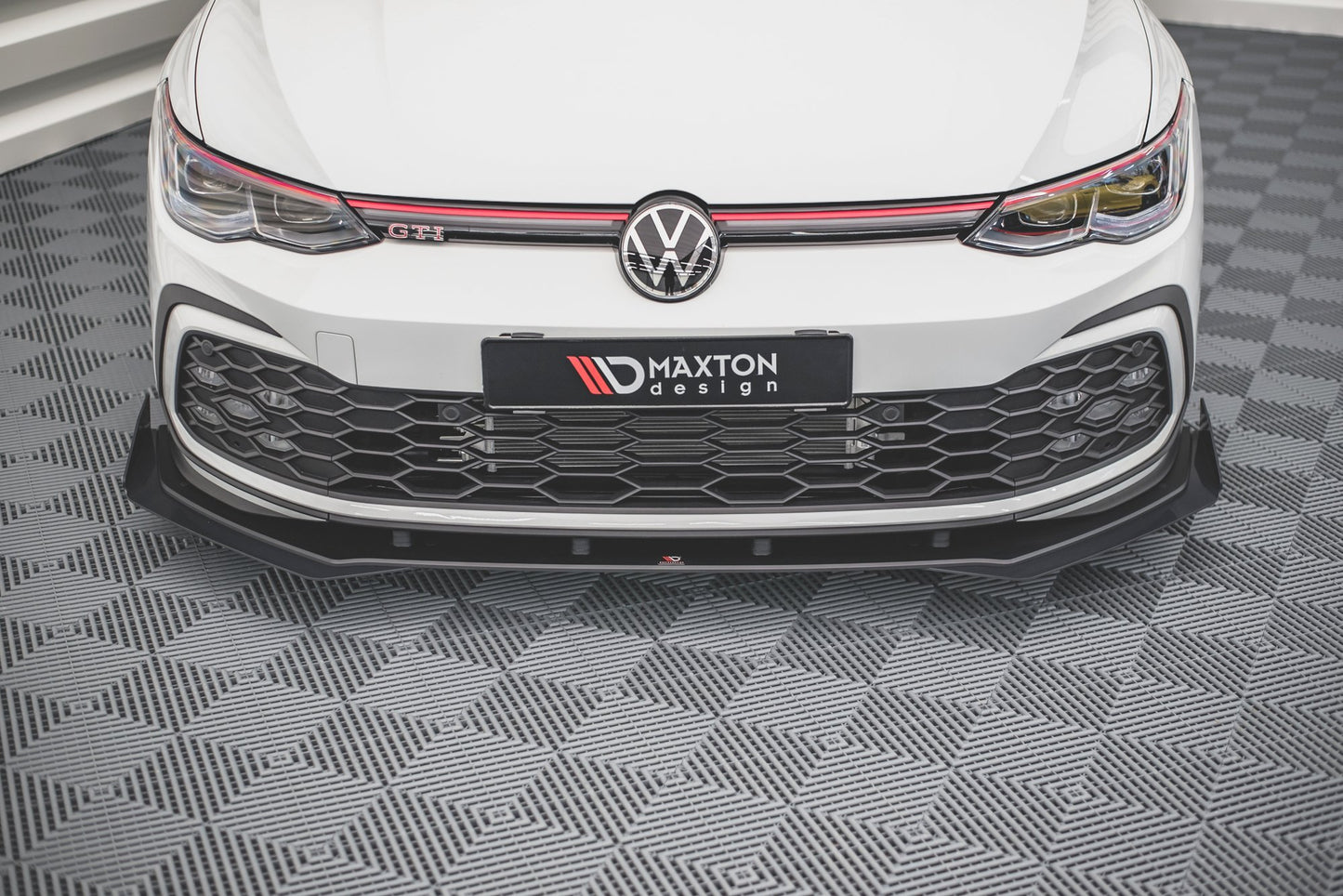 Maxton Design Street Pro Splitter Anteriore - Volkswagen Golf GTI Mk8