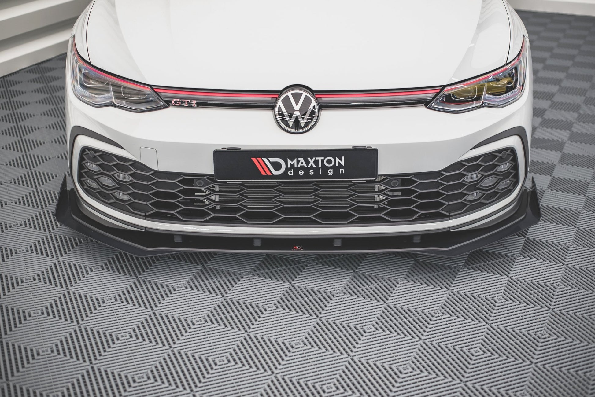Maxton Design Street Pro Splitter Anteriore - Volkswagen Golf GTI Mk8
