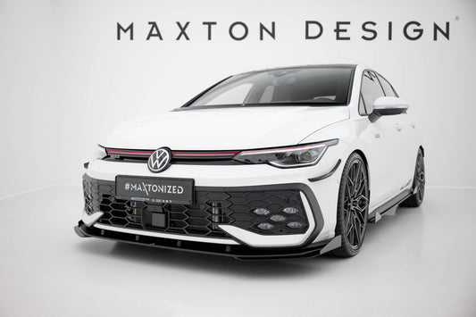 Maxton Design Street Pro Splitter Anteriore - Volkswagen Golf GTI Mk8