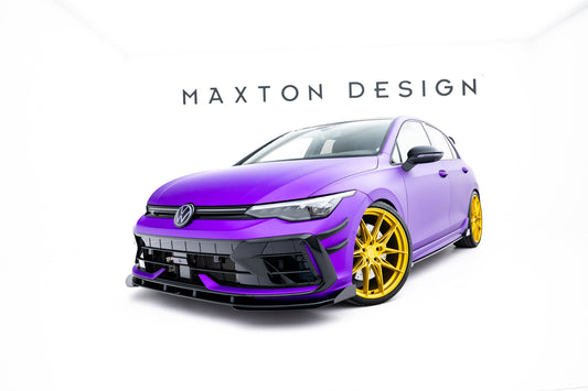 Maxton Design Street Pro Splitter Anteriore - Volkswagen Golf R Mk8