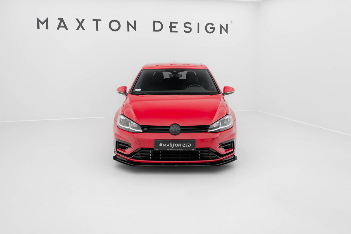 Maxton Design Street Pro Splitter Anteriore - Volkswagen Golf R Mk7 Facelift - img 2