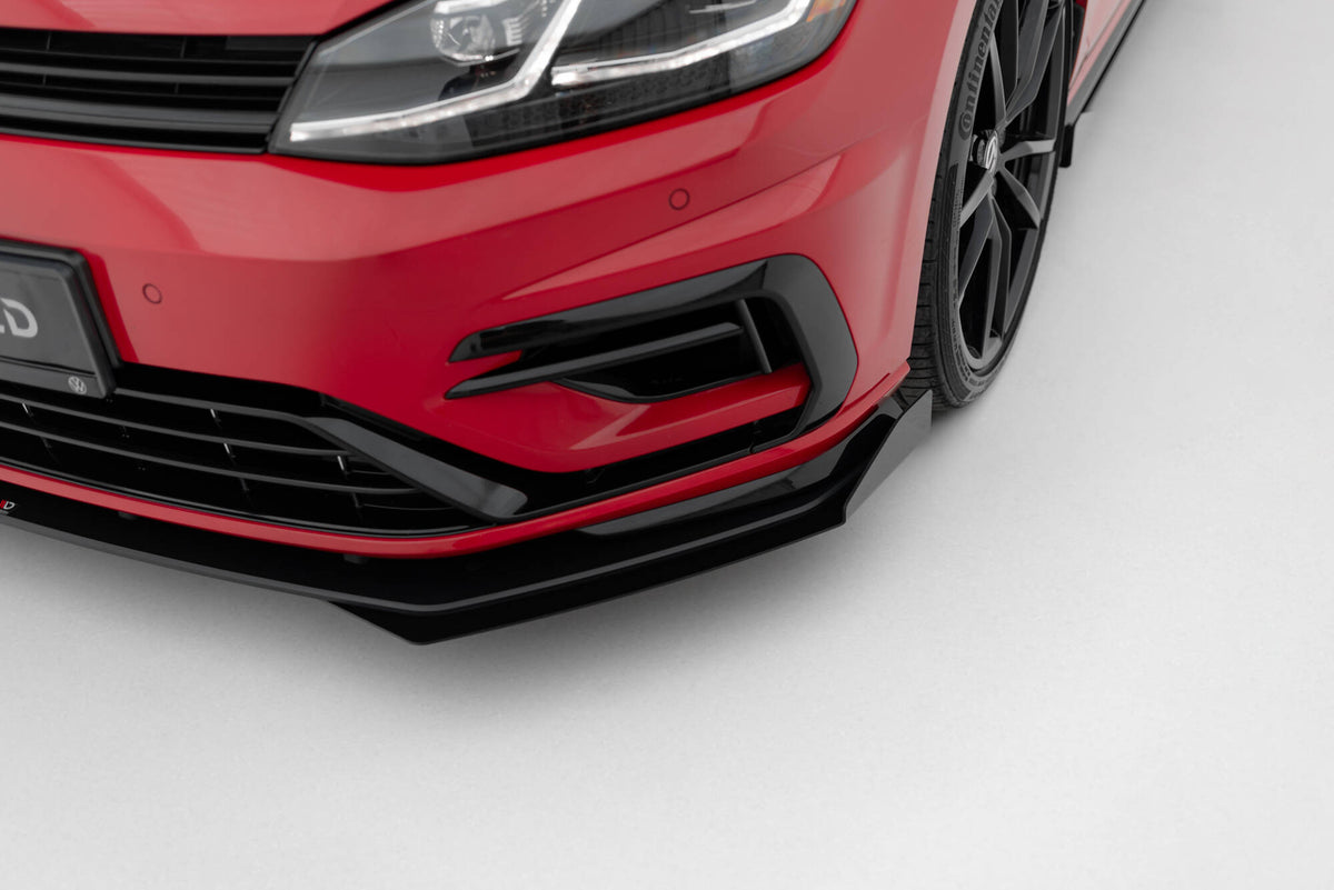 Maxton Design Street Pro Splitter Anteriore - Volkswagen Golf R Mk7 Facelift - img 4