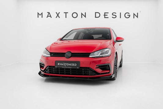 Maxton Design Street Pro Splitter Anteriore - Volkswagen Golf R Mk7 Facelift
