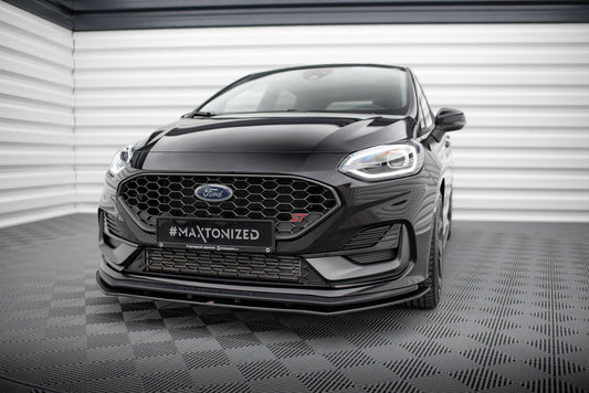 Maxton Design Street Pro Splitter Anteriore - Ford Fiesta ST Mk8 Facelift