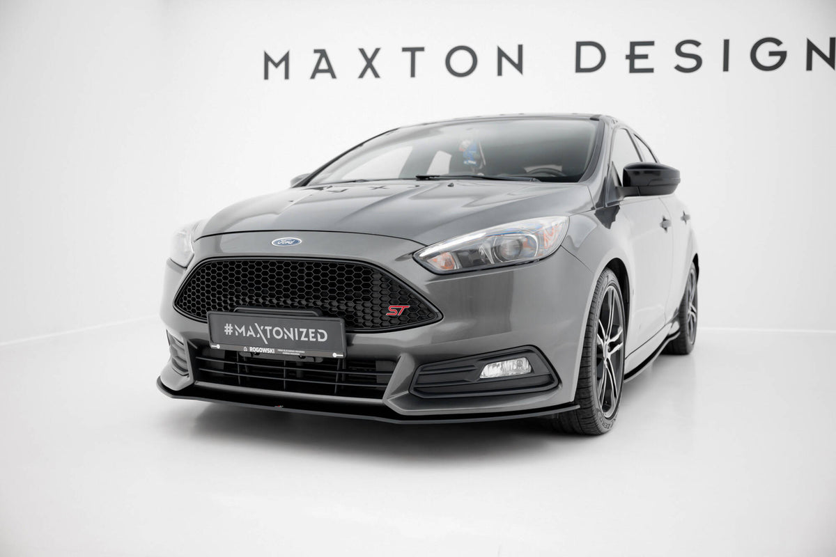 Maxton Design Street Pro Splitter Anteriore - Ford Focus ST Mk3 Facelift