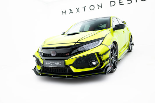 Maxton Design Street Pro Splitter Anteriore - Honda Civic R