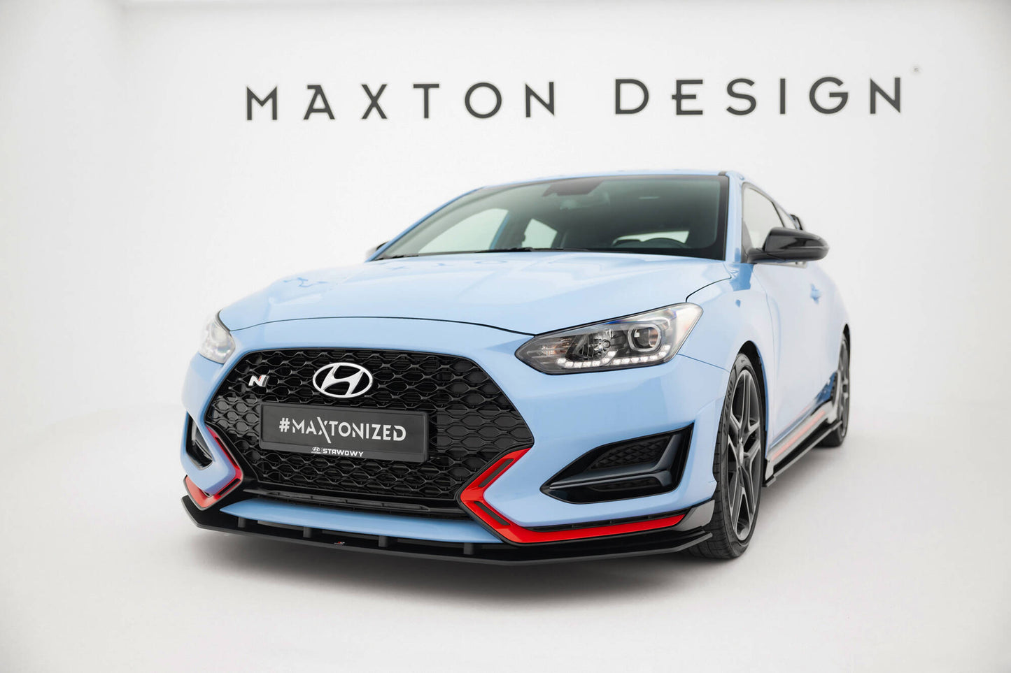 Maxton Design Street Pro Splitter Anteriore - Hyundai Veloster